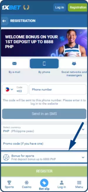 Choose a Welcome Bonus Type
