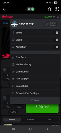 1xBet Aviator screenshot 6