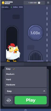 1xBet Chicken Road screenshot 6
